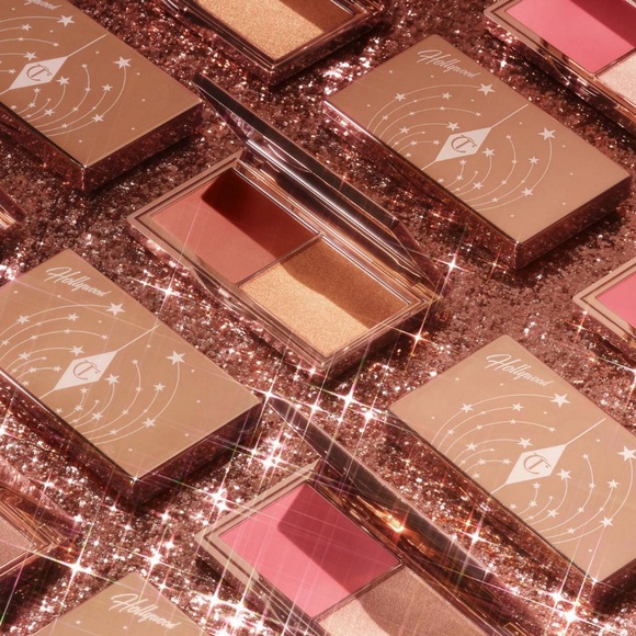 Charolette Tilbury NIB Blush & Glow Mini Glide Pallette - Tan-Deep - - Picture 6 of 11